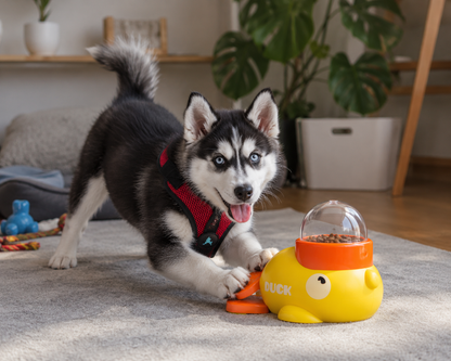 Jouet Canard Câlino – Distributeur de Friandises pour Chien