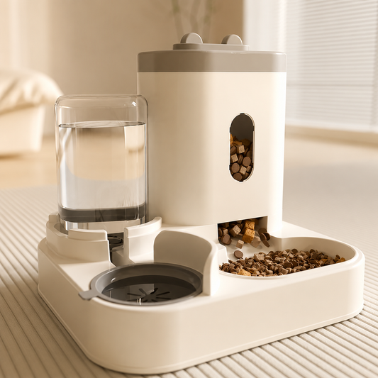 Distributeur Automatique Câlino – Nourriture et Eau pour Chien et Chat