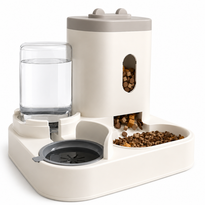 Distributeur Automatique Câlino – Nourriture et Eau pour Chien et Chat