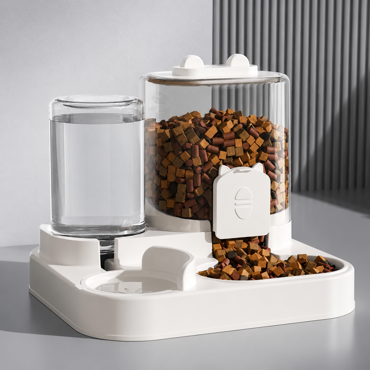 Distributeur Automatique Câlino – Nourriture et Eau pour Chien et Chat