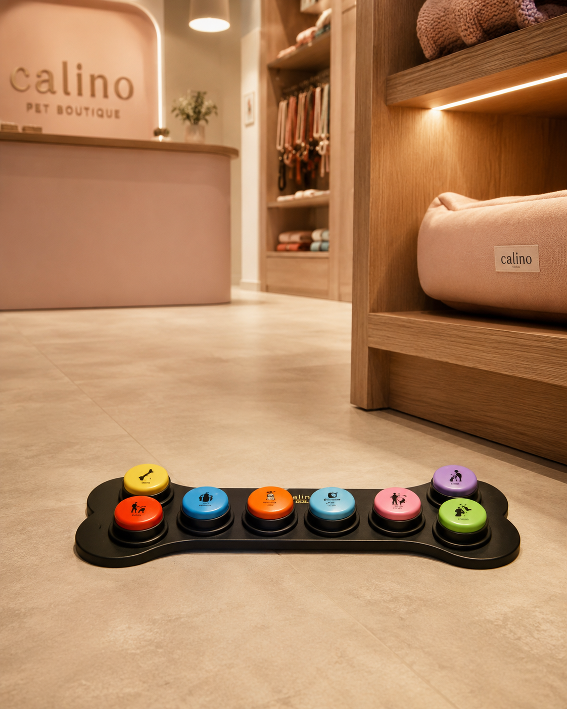 Boutons Parlants Câlino – Communication pour Chien