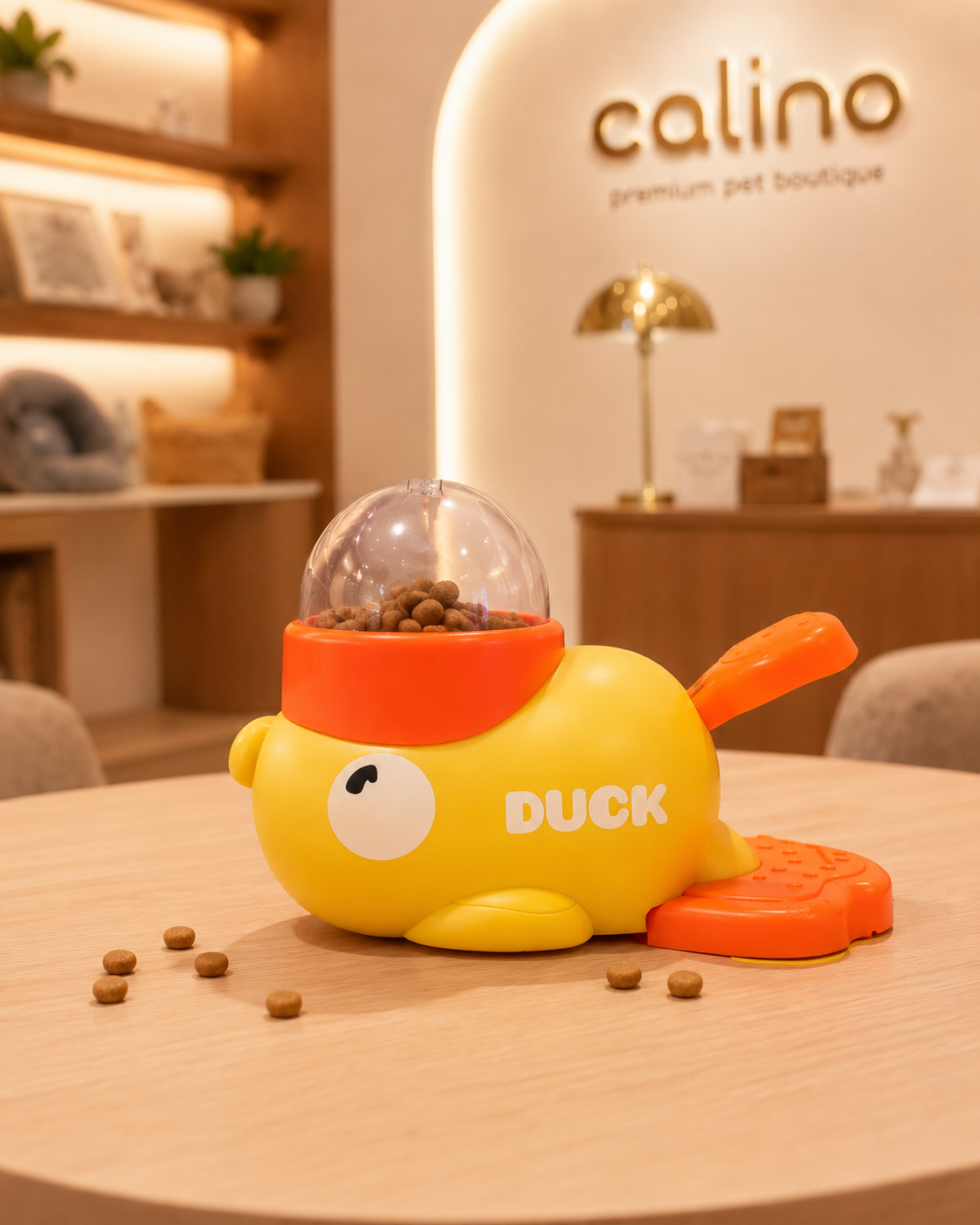 Jouet Canard Câlino – Distributeur de Friandises pour Chien