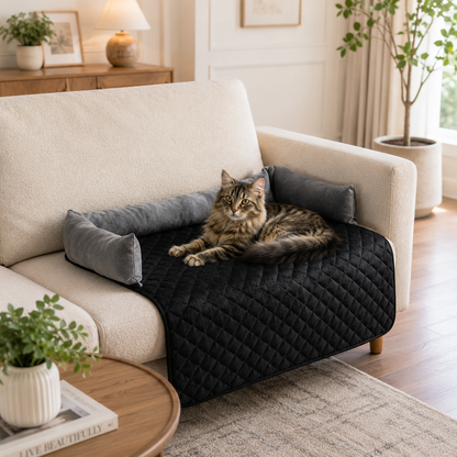 Lit Cocon Douillet Câlino – Couchage Moelleux pour Chien et Chat