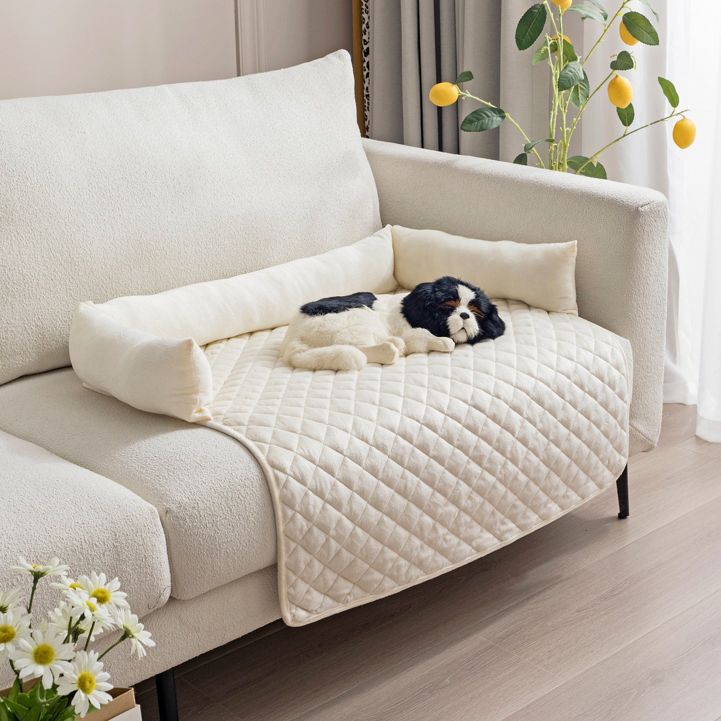 Lit Cocon Douillet Câlino – Couchage Moelleux pour Chien et Chat