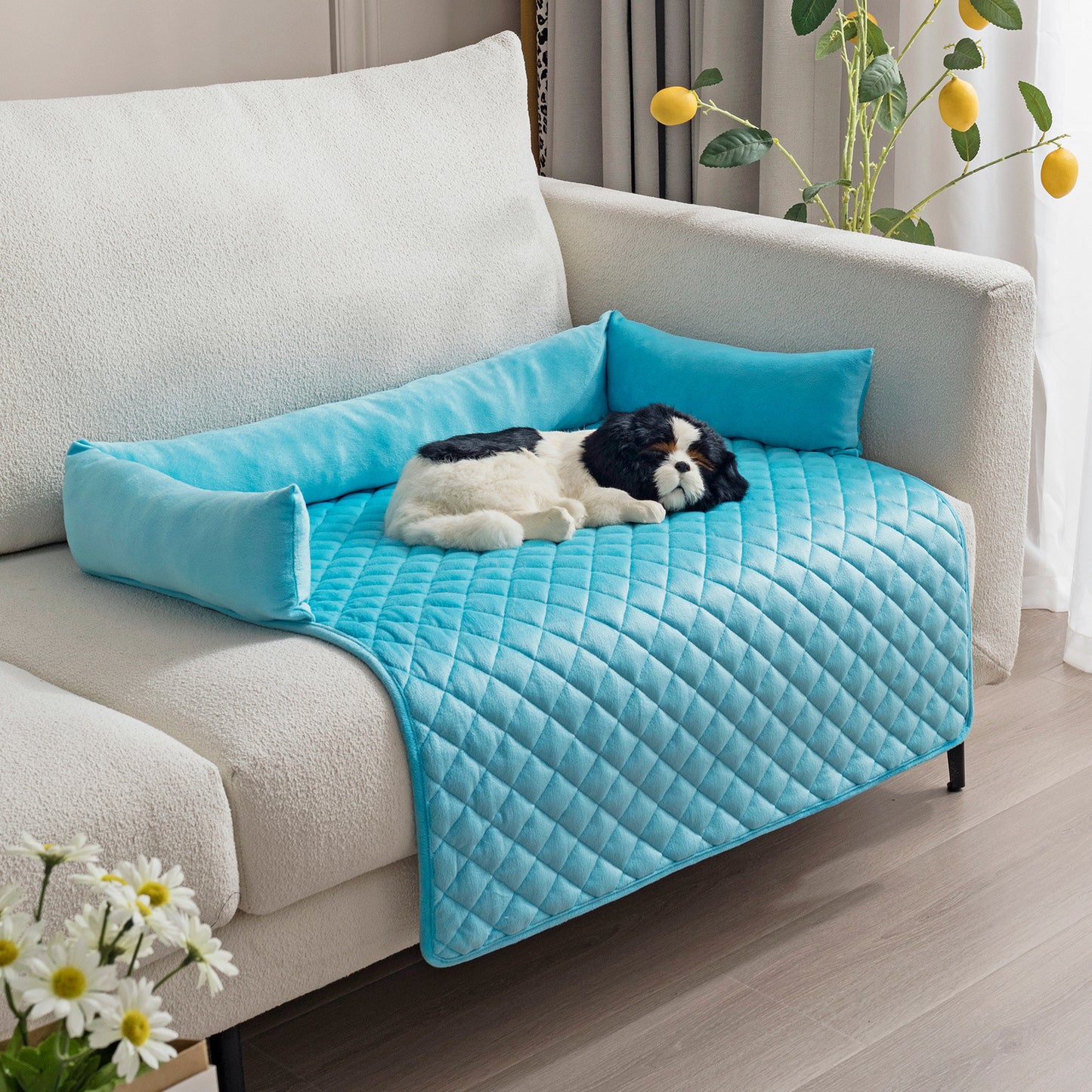 Lit Cocon Douillet Câlino – Couchage Moelleux pour Chien et Chat